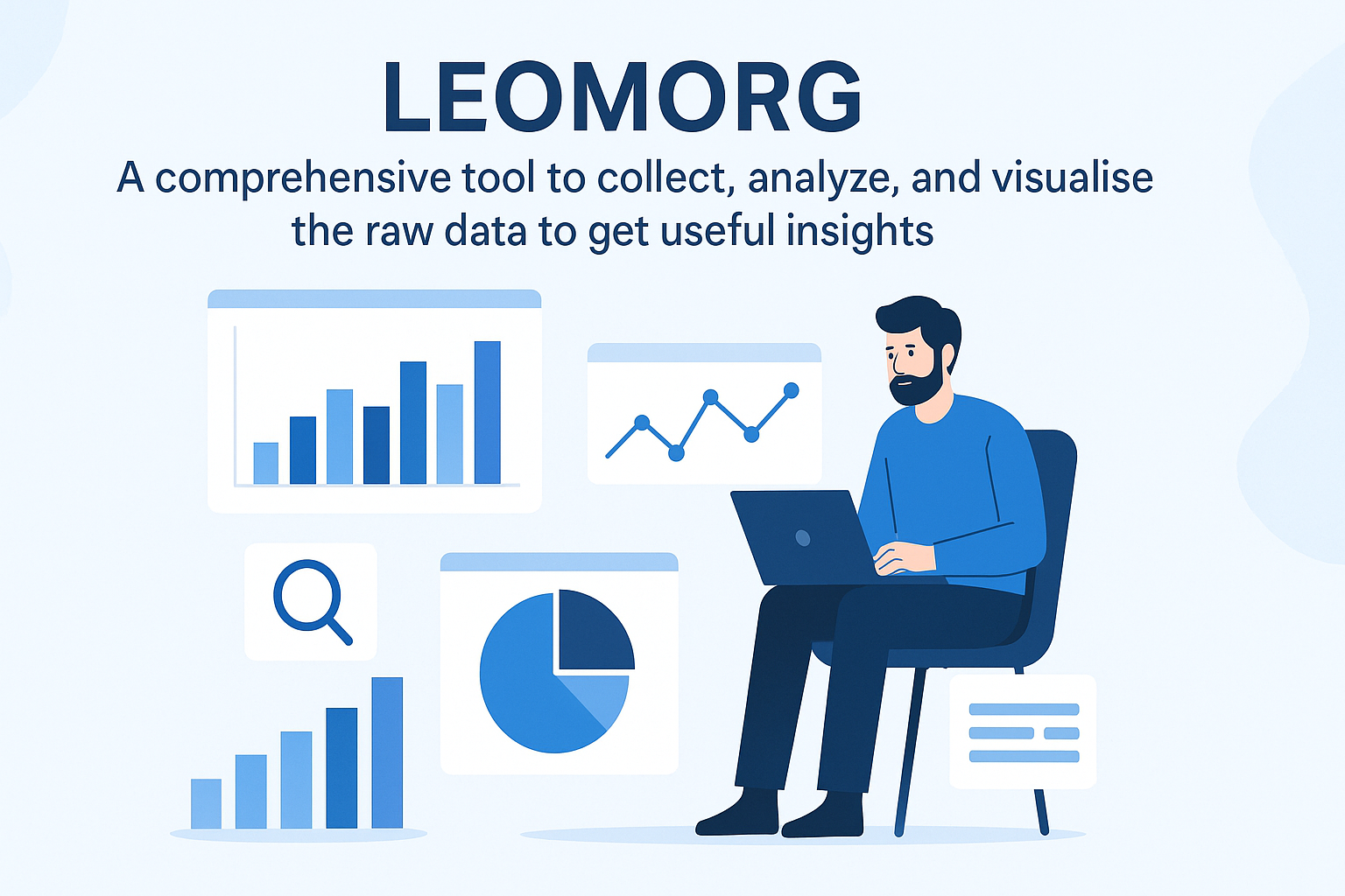 A Comprehensive Tool to Collect, Analyze, and Visualise the Raw Data to Get Useful Insights